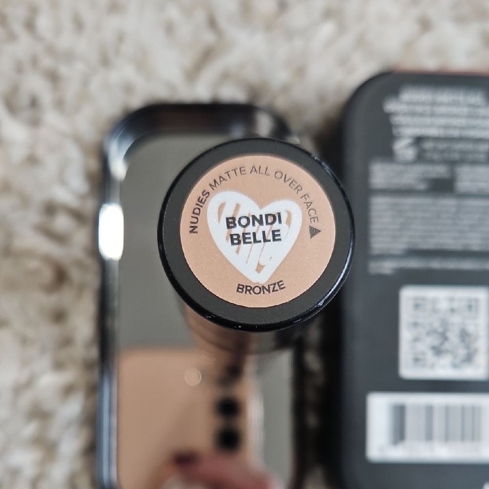 NUDESTIX Sleek Black Storage Tin